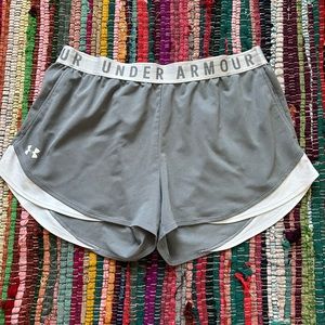 Under amour grey shorts